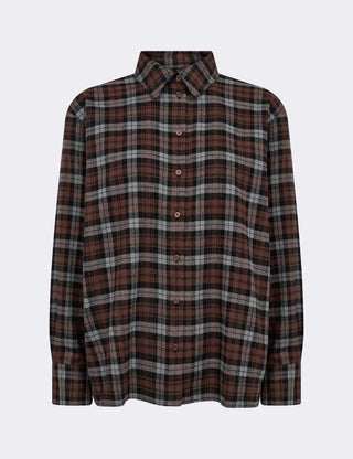 LR-ODANSA 2 Shirt Dark brown