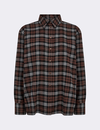 LR-ODANSA 2 Shirt Dark brown