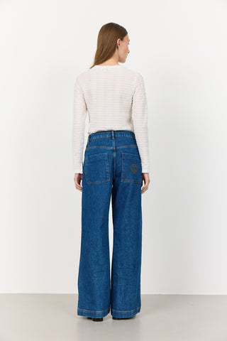 LR-KOSA 6 Jeans Dark blue