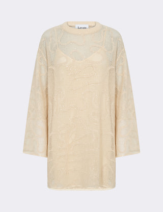 LR-MANGIA 1 Dress Cream