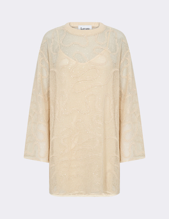 LR-MANGIA 1 Dress Cream