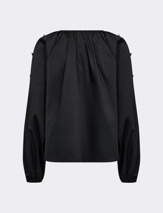 LR-ISLA SOLID 131 Blouse Black