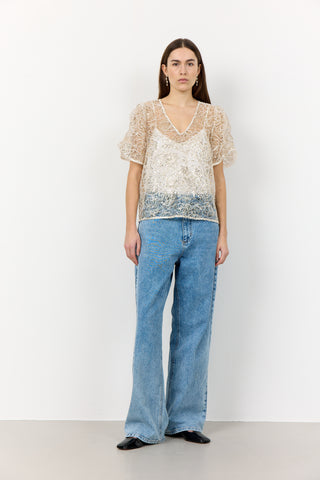 LR-KAROLINA 2 Blouse Off white