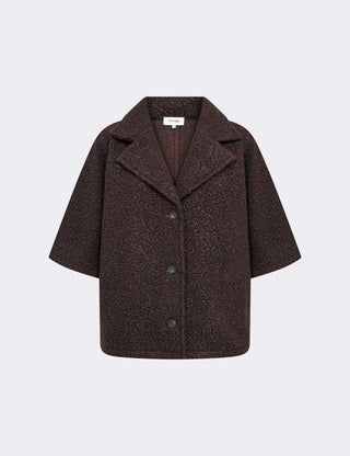 LR-NISSA 6 Jacket Dark brown
