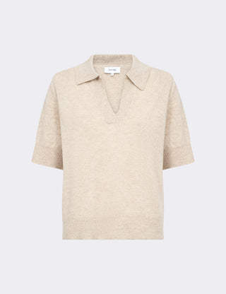 LR-ELOISE 18 Pullover Light sand