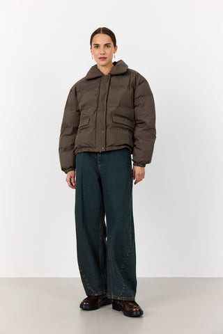 LR-MONA 1 Jacket Dark brown