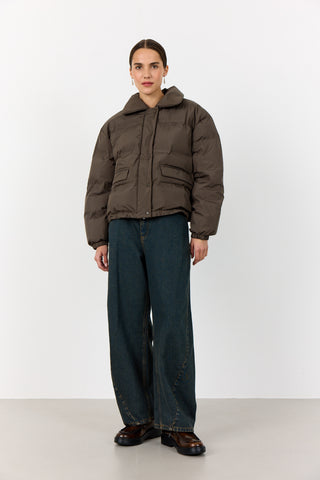 LR-MONA 1 Jacket Dark brown