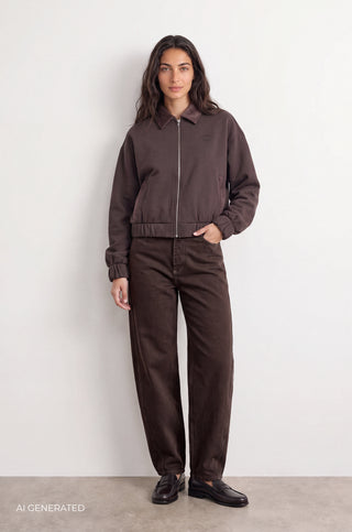 LR-NUKA 30 Jacket Dark brown