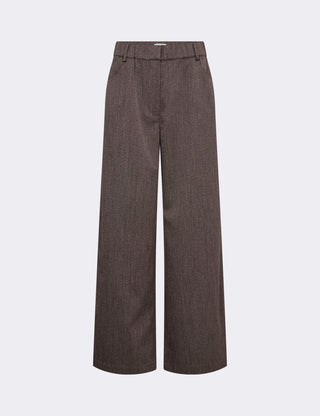 LR-OBASSIE 1 Pants Dark brown