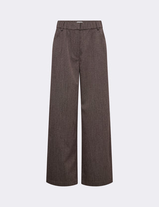 LR-OBASSIE 1 Pants Dark brown