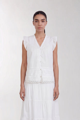 LR-ROSY 2 Blouse White