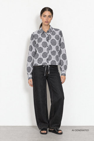 LR-UNNATI 2 Shirt Dark blue