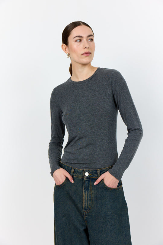 LR-JOSEPHINE 1 T-shirt Dark grey