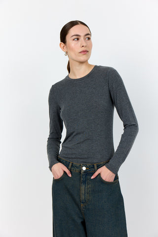 LR-JOSEPHINE 1 T-shirt Dark grey