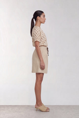 LR-RINNI 2 Blouse Light sand