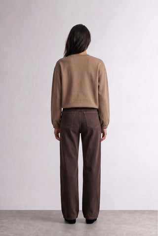 LR-NUKA 13 Sweatshirt Light brown