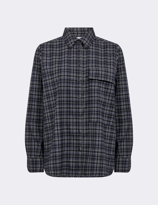 LR-TALMA 2 Shirt Dark blue