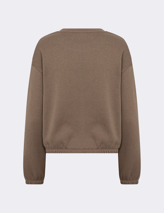 LR-NUKA 13 Sweatshirt Dark brown