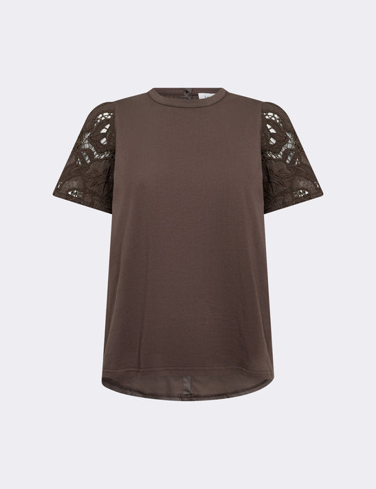LR-KOWA 8 T-shirt Dark brown