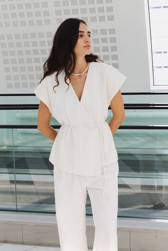 LR-RIO 1 Waistcoat Off white