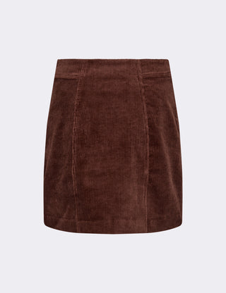 LR-ORLANDO 2 Skirt Dark brown