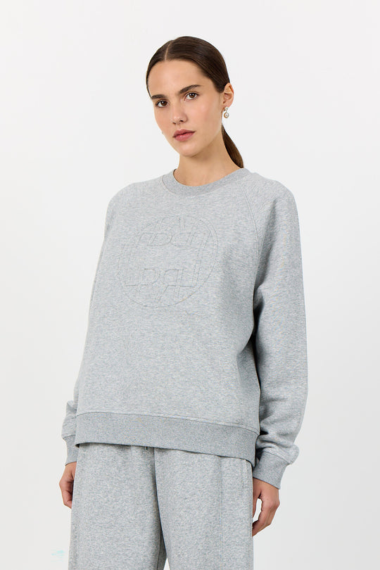 LR-NUKA 11 Sweatshirt Light grey