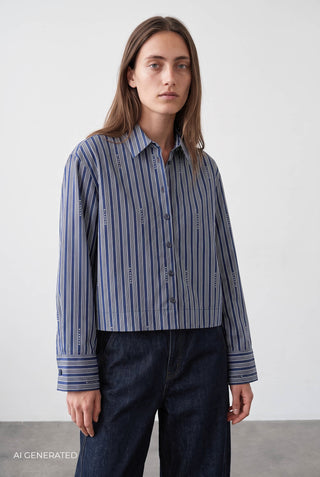 BL-ARISHA YD 1 Shirt Navy