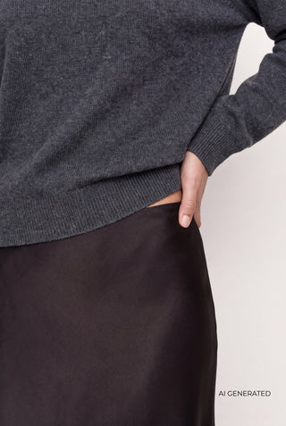 LR-ISMAILA 24 Pullover Dark grey