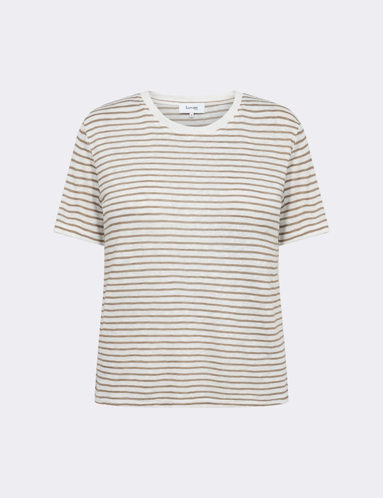 LR-REBEKKA 1 T-shirt Brown