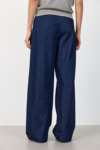 LR-PIETTA 5 Pants Dark blue