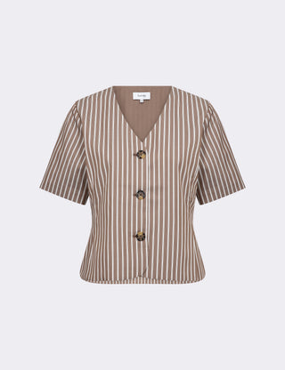 LR-RUCILLE 2 Blouse Brown