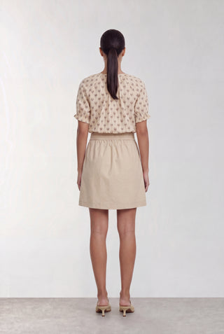 LR-RINNI 2 Blouse Light sand