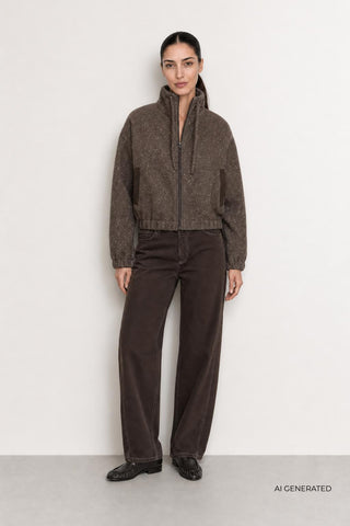 LR-TAPPY 1 Jacket Dark brown