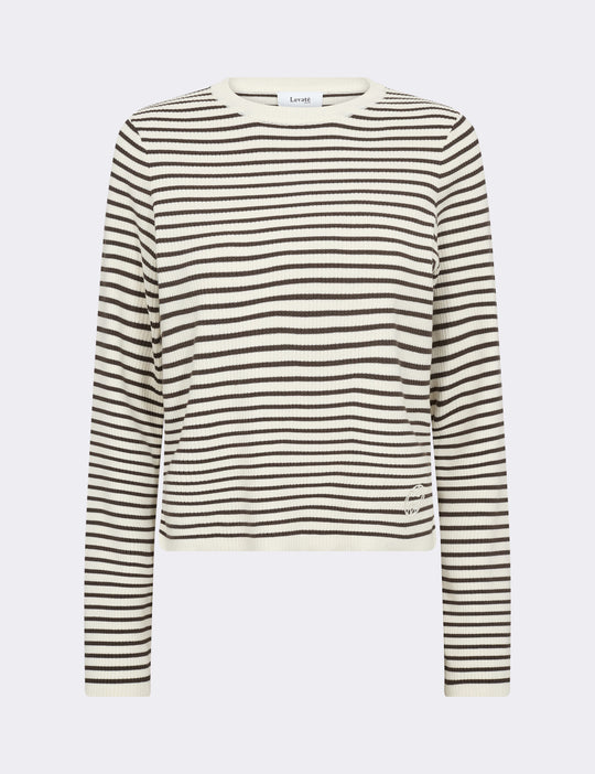 LR-KIRSTEN 3 Top Dark brown