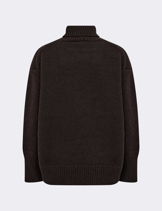 LR-PERLE 3 Pullover Dark brown