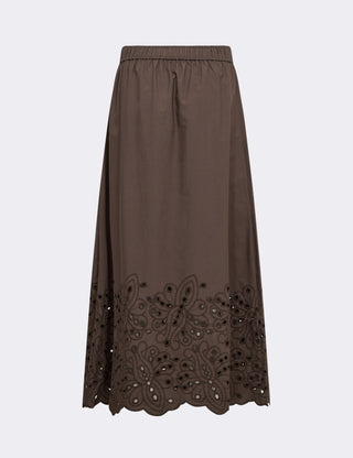 LR-GROLET 5 Skirt Dark brown