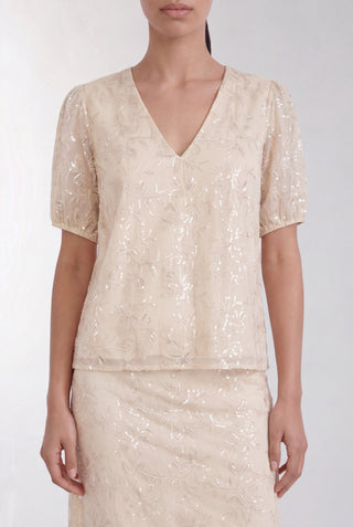LR-ROXY 1 Blouse Light sand