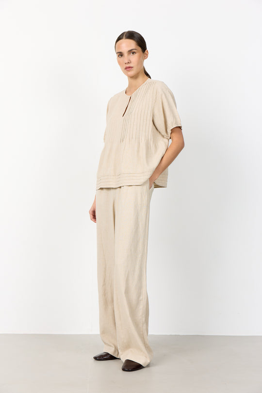 LR-NAJA 7 Pants Light sand