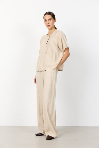 LR-NAJA 7 Pants Light sand
