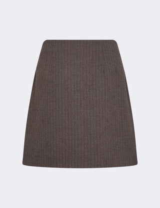 LR-NANDA 3 Skirt Dark brown