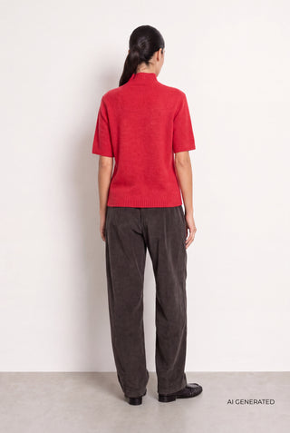 LR-NOREEN 6 Pullover Red