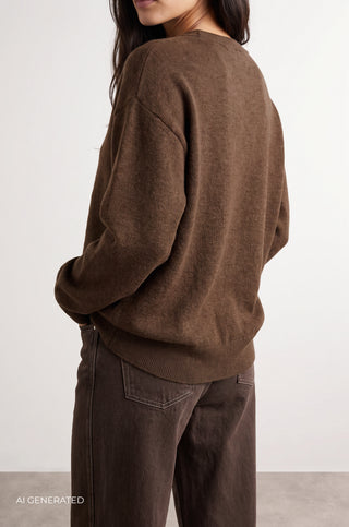 LR-ISMAILA 24 Pullover Brown