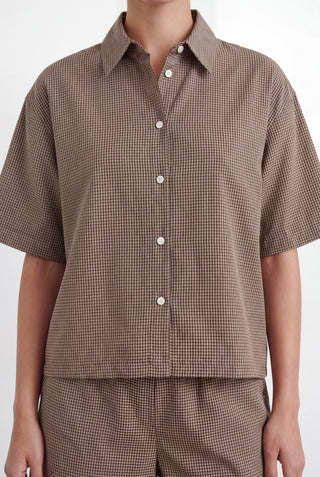 LR-RONIA 1 Shirt Brown