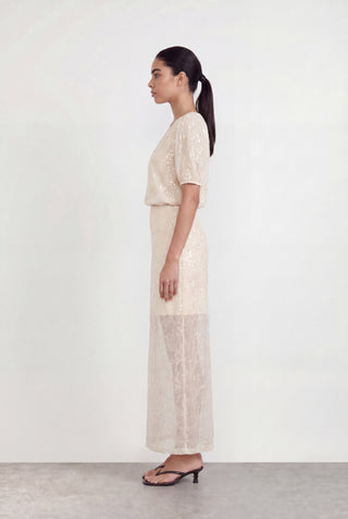 LR-ROXY 2 Skirt Light sand