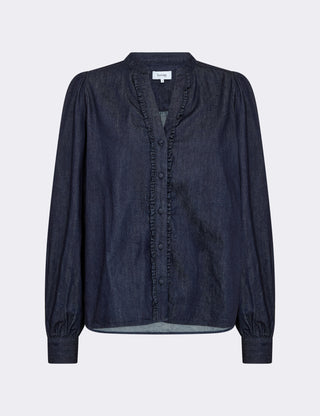 LR-PIETTA 2 Shirt Dark blue