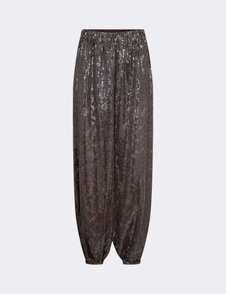 LR-URANIA 1 Pants Dark brown