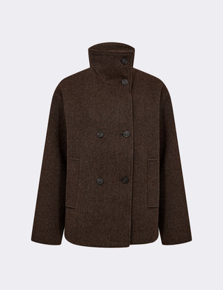 LR-SANDRA 1 Jacket Dark brown