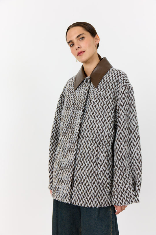 LR-MAI 1 Jacket Dark brown