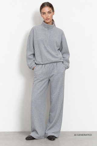 LR-URIELA 2 Sweatshirt Light grey