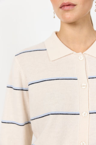 LR-ISMAILA 17 Cardigan Light grey